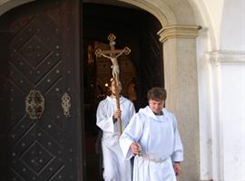 Biskup Jan Baxant požehnal zvonkohru v České Kamenici